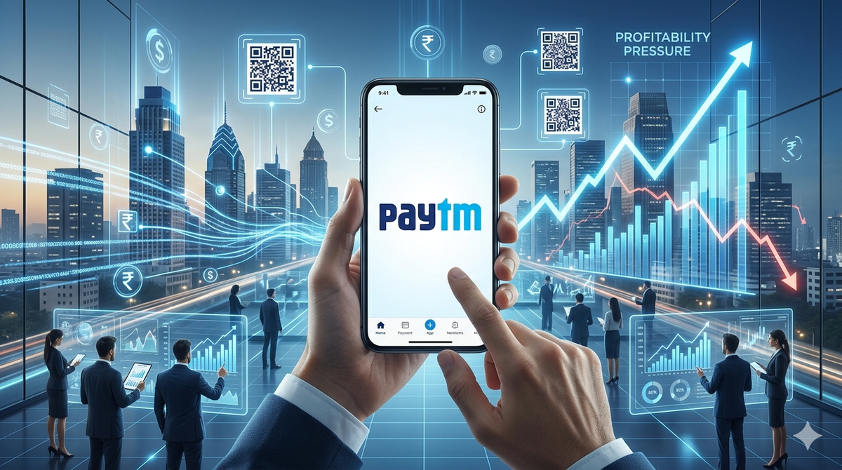 Paytm Shifting Strategy Toward Profitability as Investor Pressure Intensifies