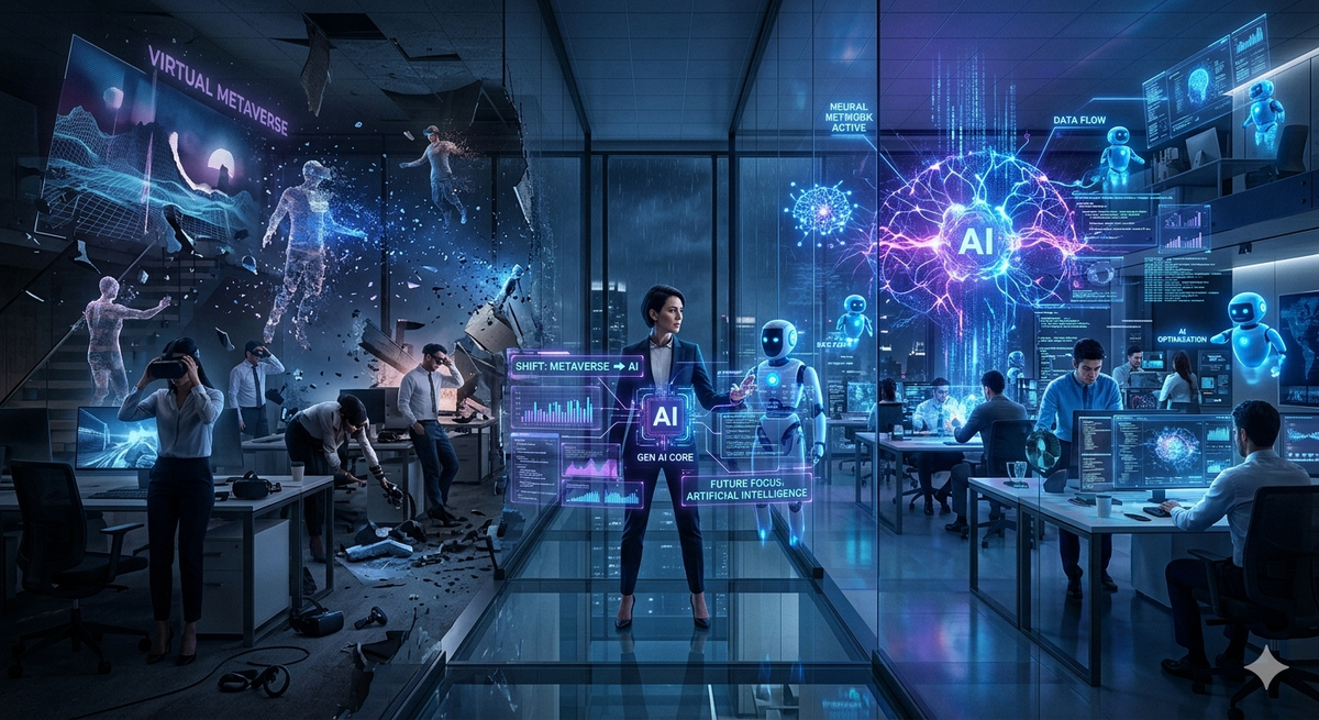 Meta quietly scaling down metaverse investments to refocus on AI products