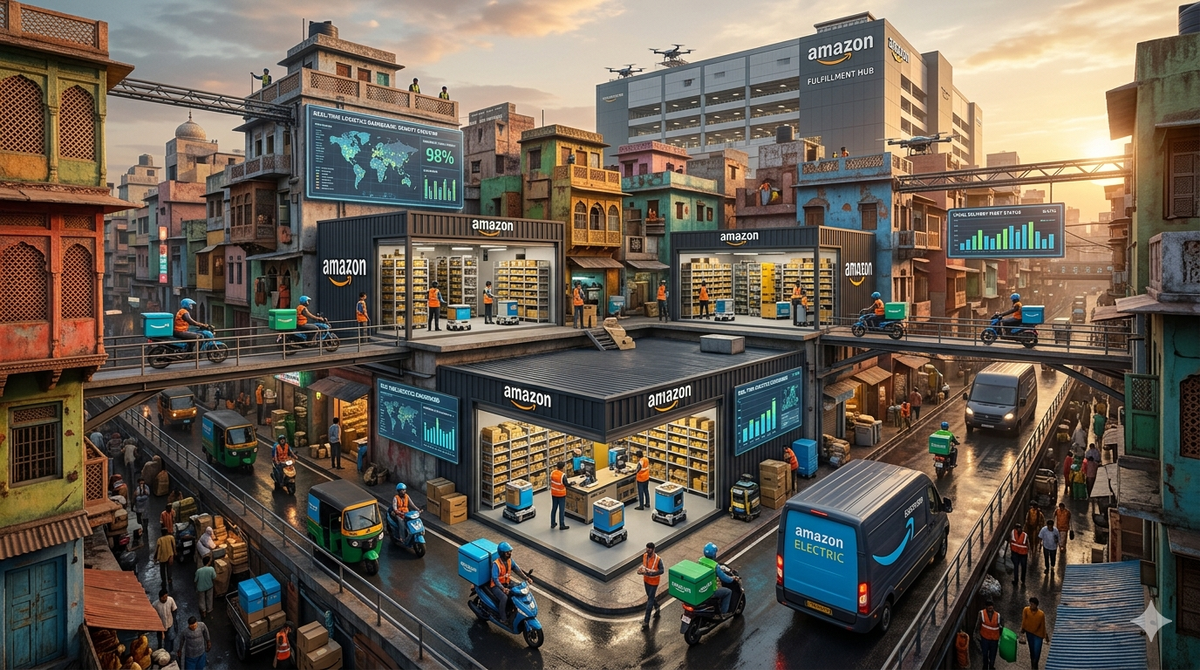 Amazon Scaling Same-Day Delivery Network in India Through Dark Store Expansion