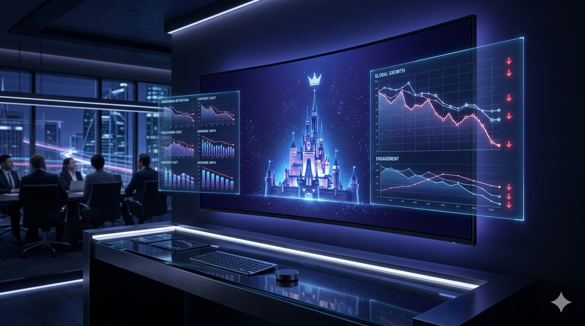 Disney evaluating strategic options for its streaming business after subscriber slowdown