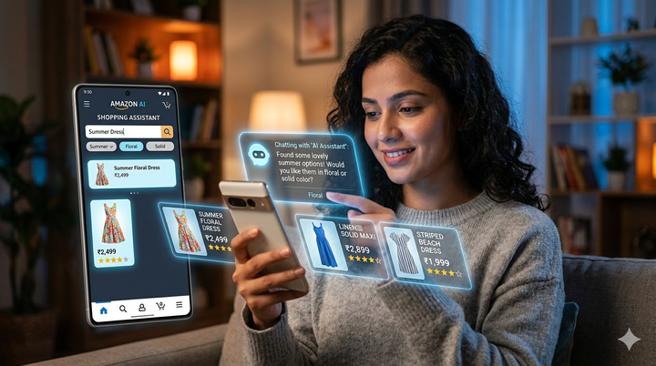 Amazon Experimenting With AI-Powered Shopping Assistants Inside Its App