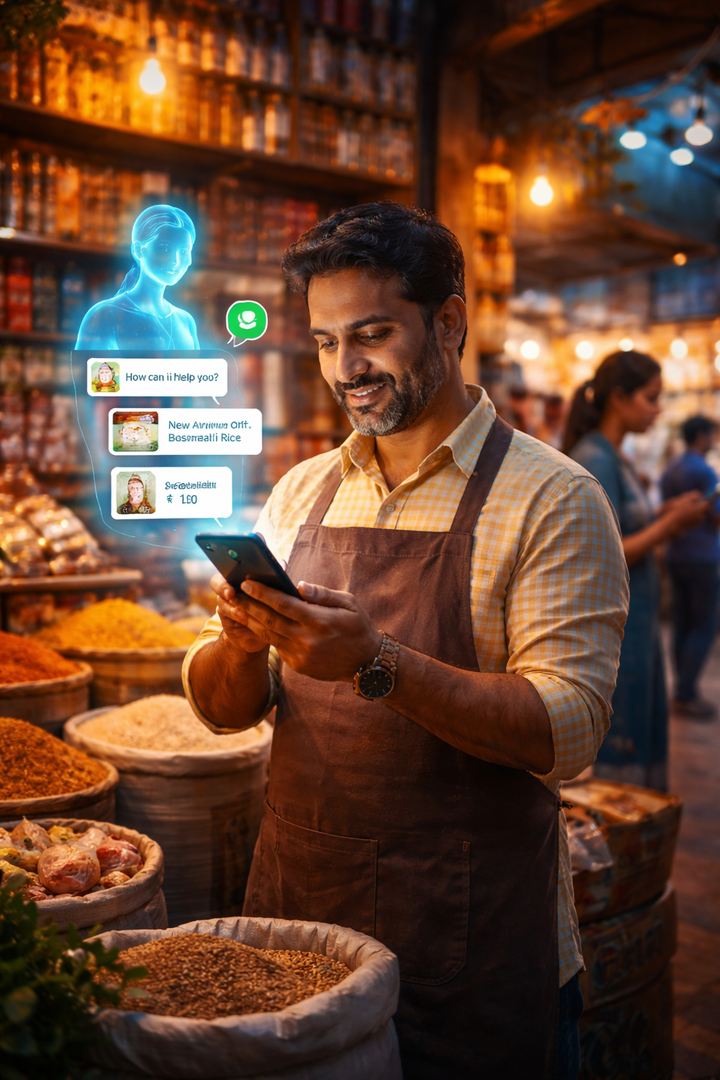 WhatsApp rolling out business-focused AI chat features for small merchants in India