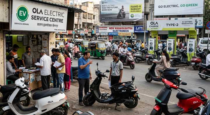 Ola Electric Dealing with Customer Complaints as EV Demand Continues to Grow