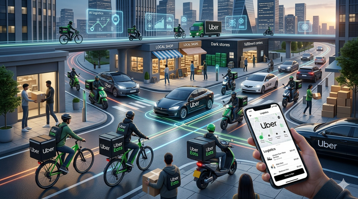 Uber Expanding Into Hyperlocal Logistics to Compete With Quick Commerce Startups