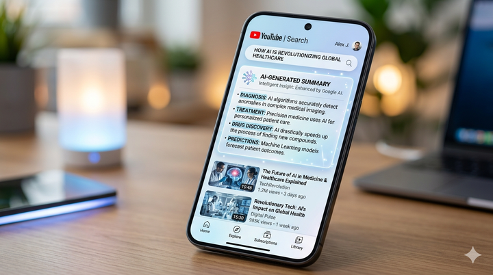 Google Testing AI-Generated Summaries Inside YouTube Search Results