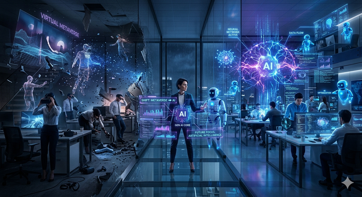 Meta quietly scaling down metaverse investments to refocus on AI products