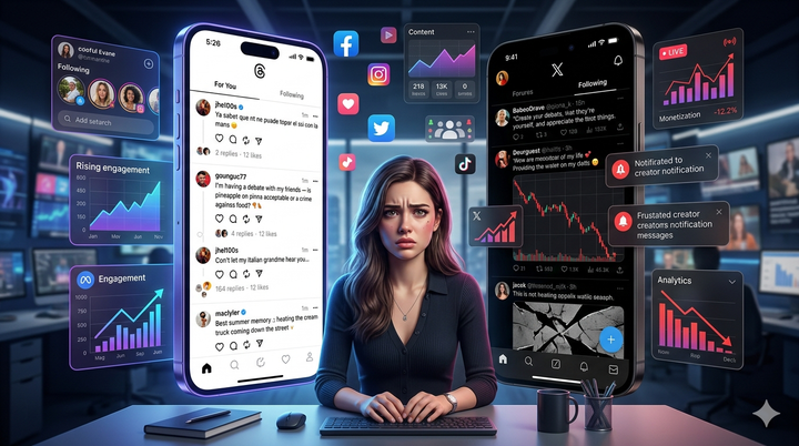 Threads Seeing Surge in Daily Activity as Creators Grow Frustrated With X Monetization Changes