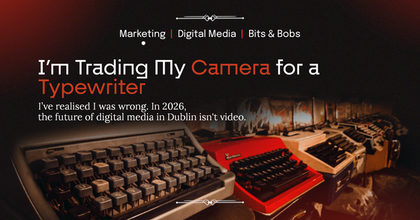 Why I’m Trading My Camera for a Typewriter