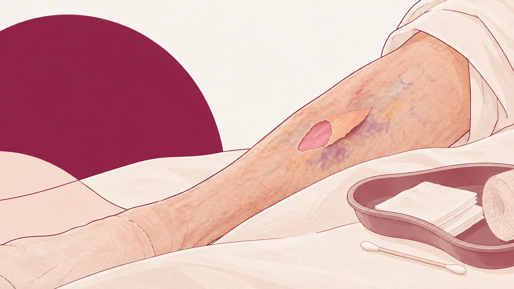 Skin tears: il lembo va tolto?