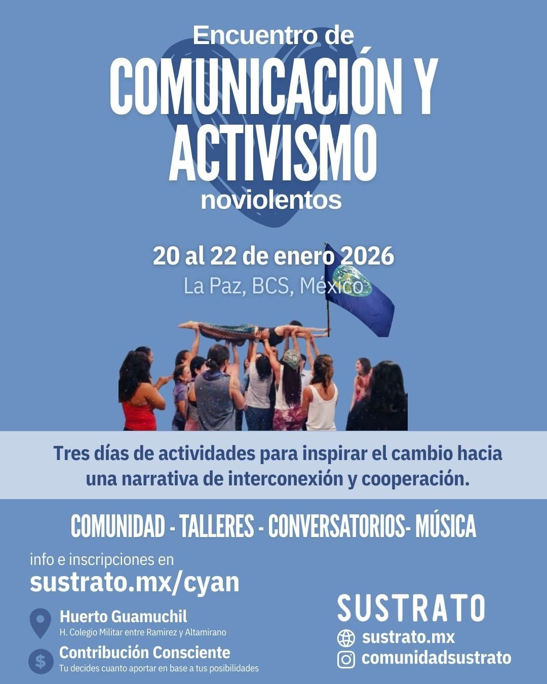 Encuentro de activismo y comunicación noviolentos