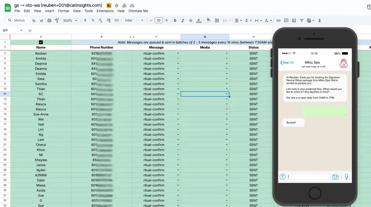 OtoWA – Simple WhatsApp tool that works