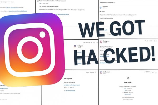 We got hacked on Instagram this morning...
