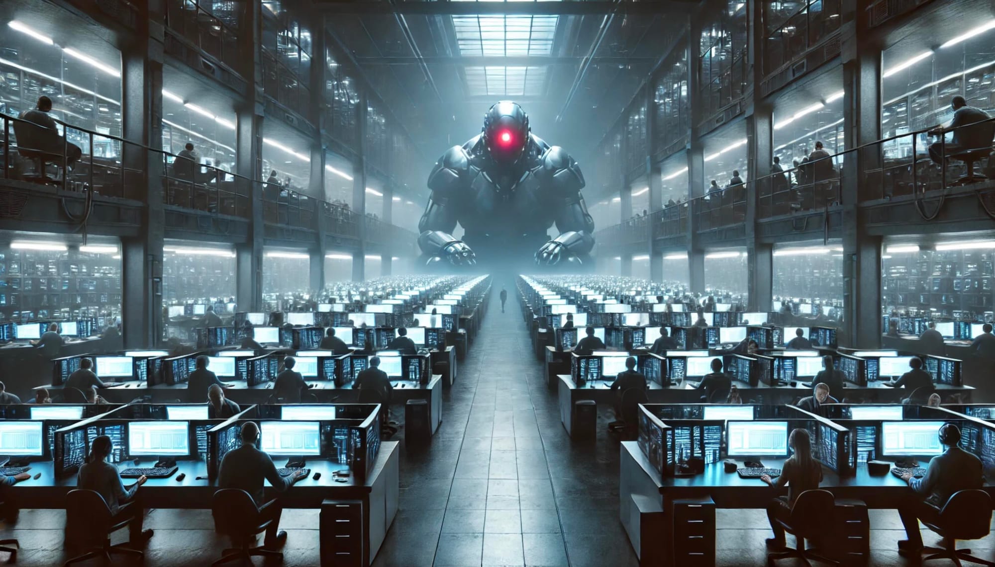 Grok's rather grim view of the future awaiting humans who still have a job in the AI era