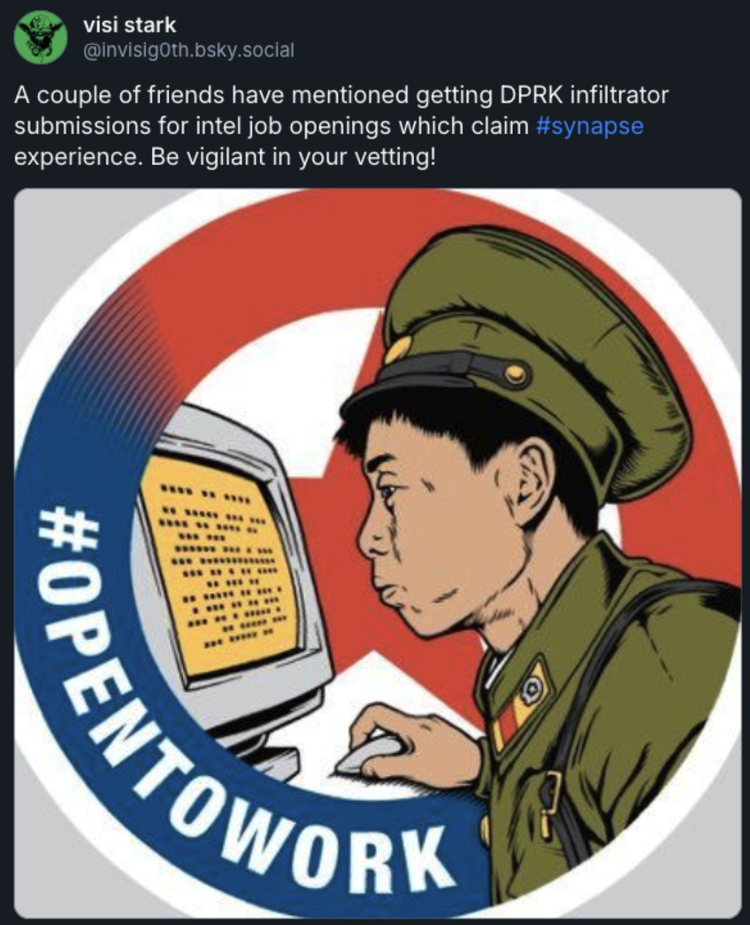 A screenshot from SentinelOne's report