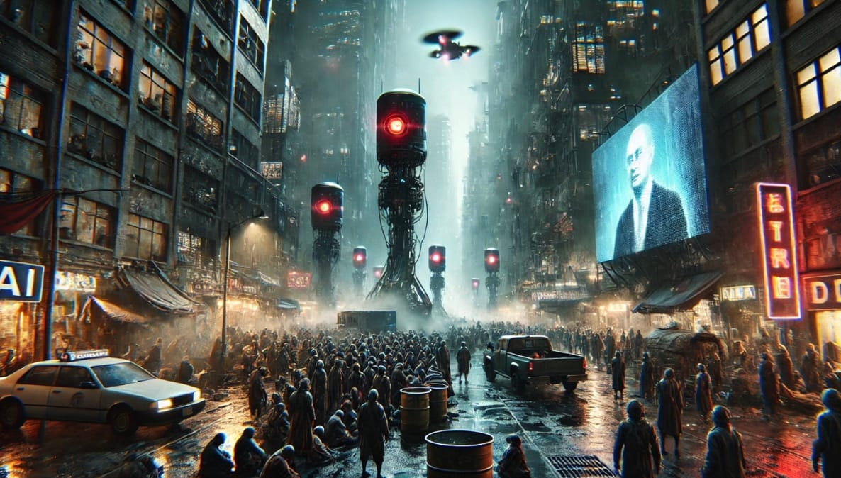 ChatGPT's depiction of the dystopian future that could await humanity