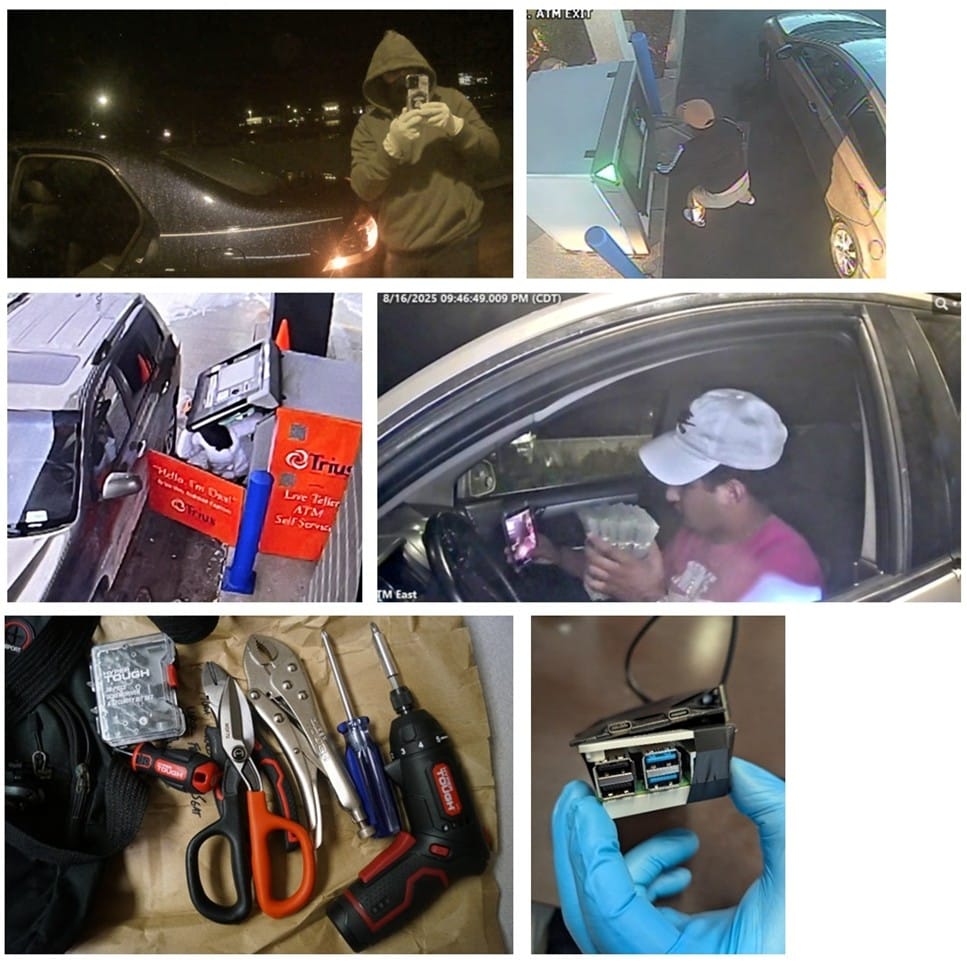 Images of jackpotting tools released by The US Attorney's office for the District of Nebraska