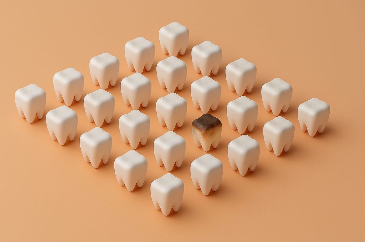 ChatGPT's illustration of the tech problem facing some British dentists 