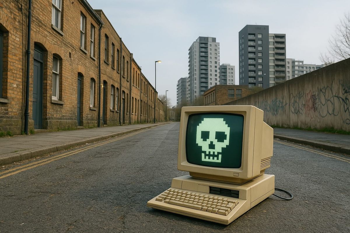 ChatGPT's Britain-focused illustration of the intensifying ransomware crisis