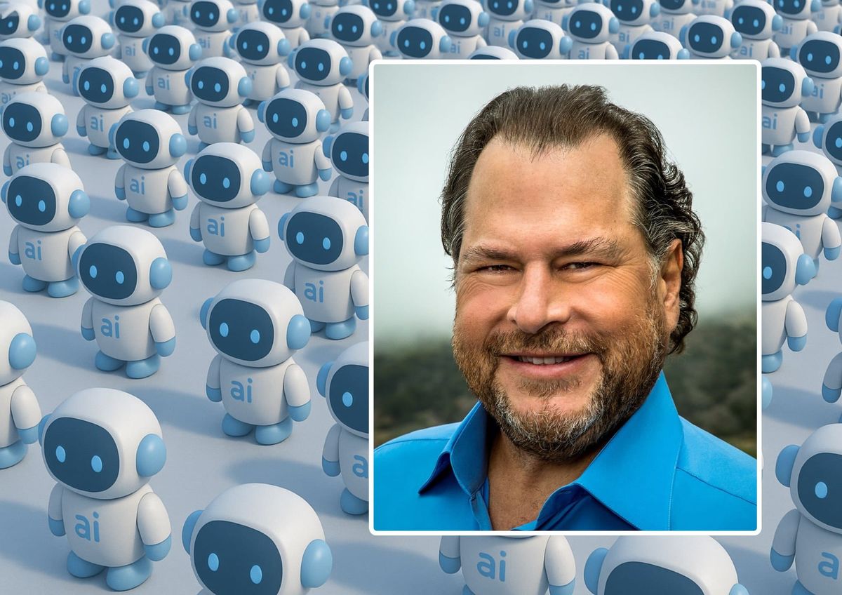 Salesforce boss slams "alarmist" AI jobs doom fears, celebrates "dramatic reduction in humans"