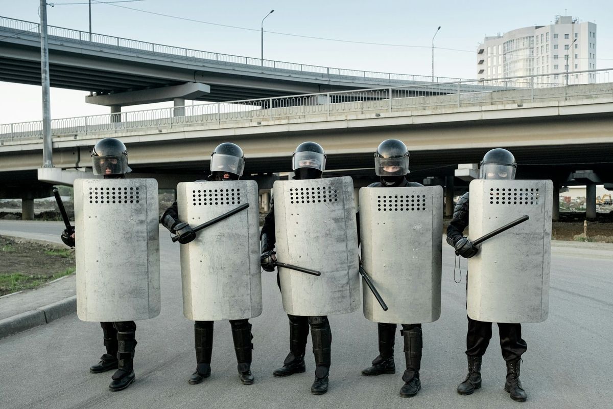 A stock image which is absolutely not intended to be a metaphor for the apparent gaps in British cops' data security posture (Image: Unsplash)