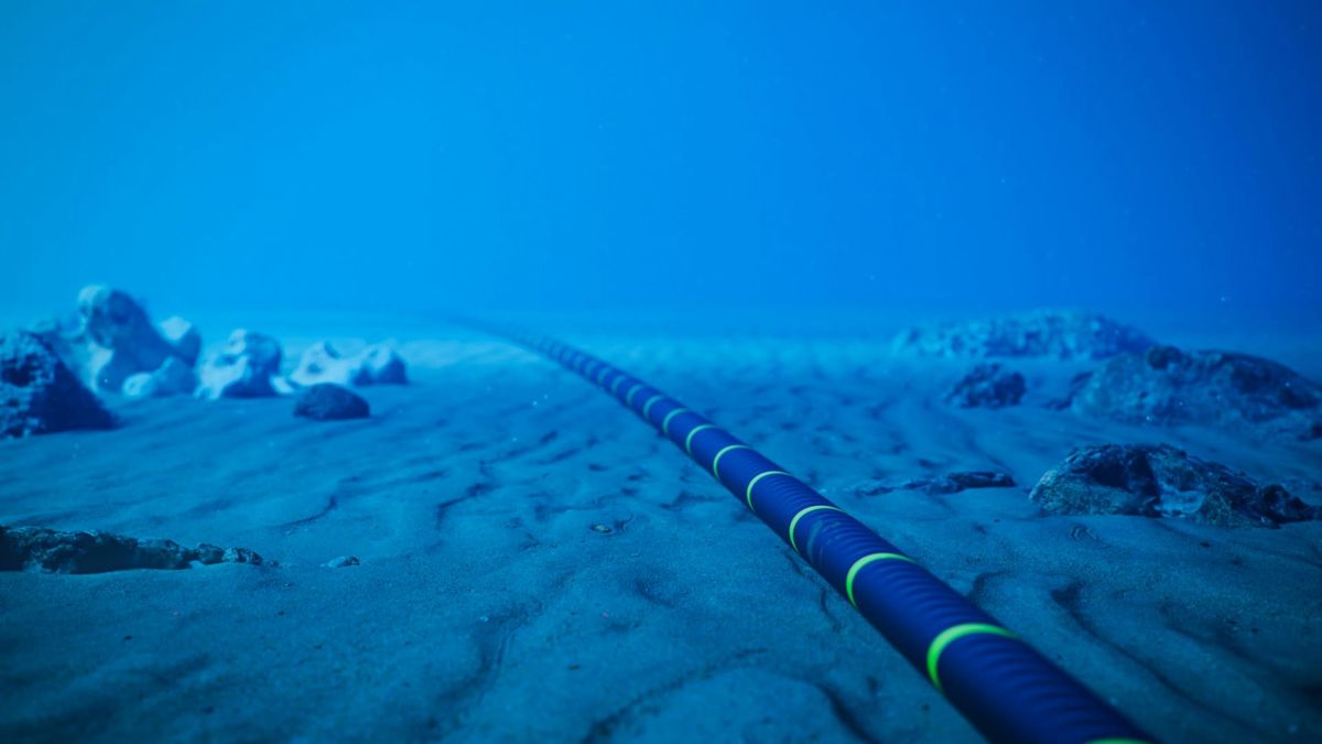 Illustration of an underwater cable (Image: Unsplash)