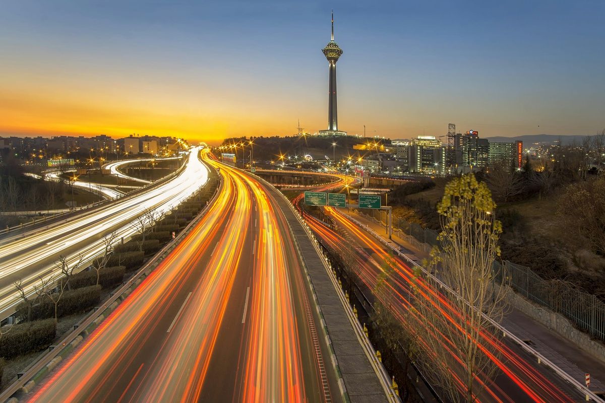A view of Milad Tower rising above Tehran, the Iranian capital (Image: Unsplash)