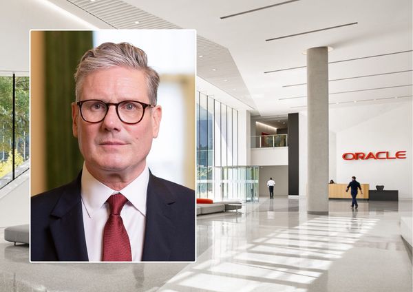 Sir Keir Starmer celebrates Oracle's $5 billion investment in the UK