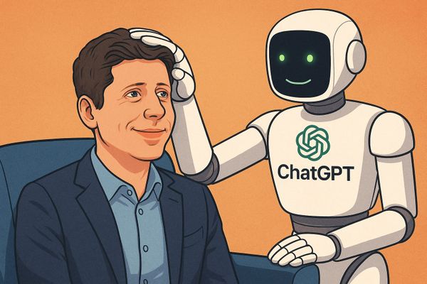 ChatGPT's heartwarming vision of its cosy relationship with OpenAI boss Sam Altman 