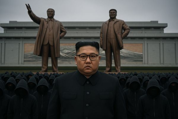 ChatGPT's depiction of North Korean leader Kim Jong-un and his shadowy cyber army