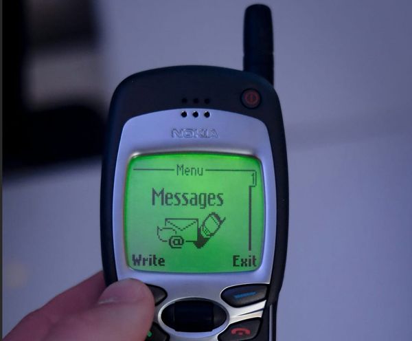 A Nokia phone showing a message icon which will be very familiar to people of a certain age (Photo by Johnny OP on Unsplash)