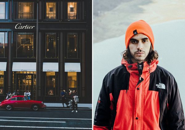 Luxury watch firm Cartier and outdoor clothing brand North Face serve very different customers 