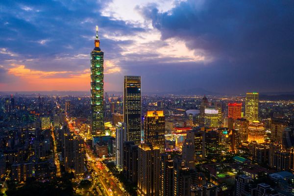 A view of the Taiwanese skyline (Image: Getty/ Unsplash)