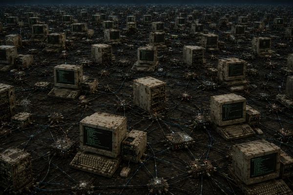 Sality is linked to more than 11 million IP address - with operators controlling one million machines during the botnet's peak (Image: ChatGPT)