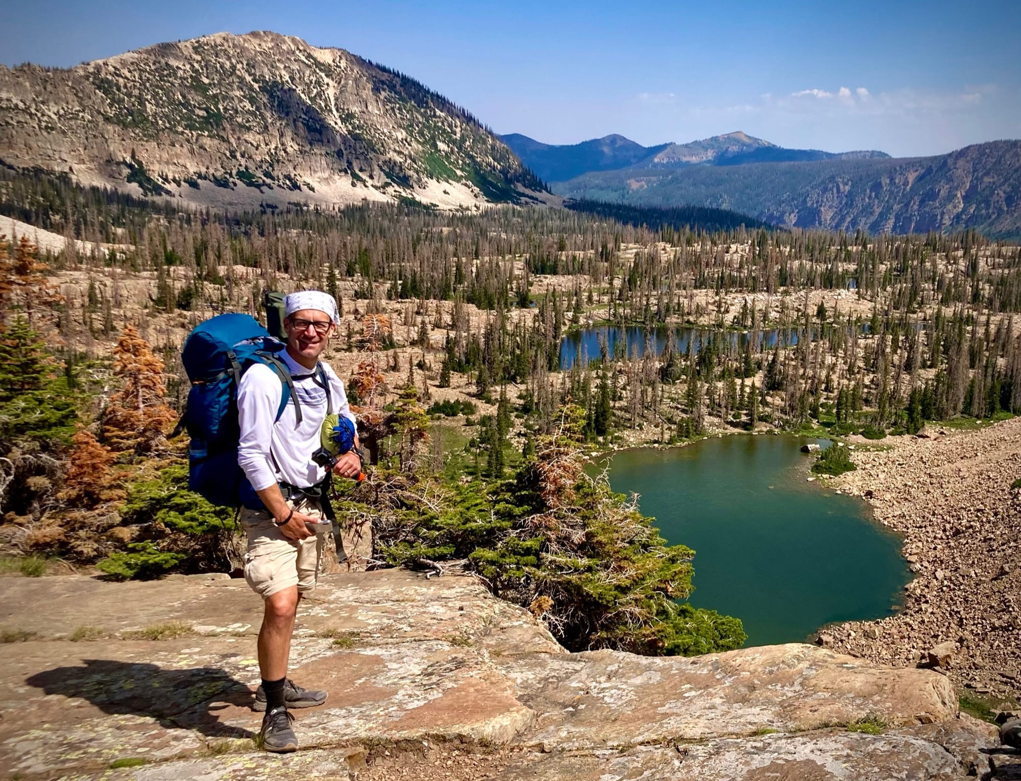 Dan Running the trails