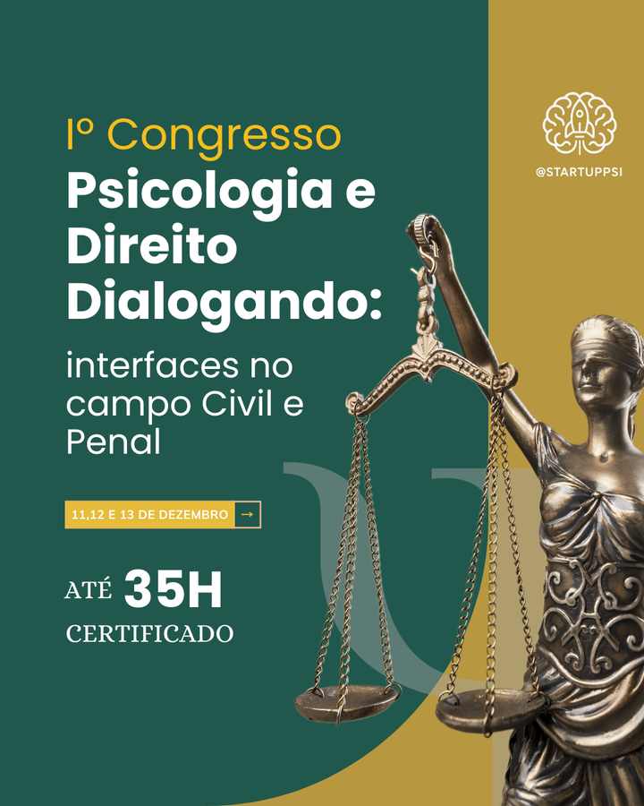 I CONGRESSO DIREITO E PSICOLOGIA DIALOGANDO