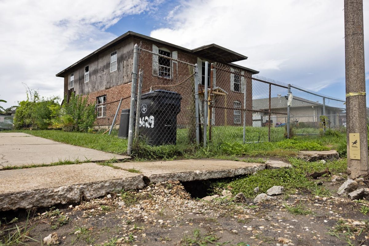 Losing ground: How one New Orleans community is sinking