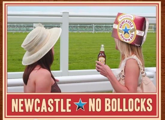 新創啤酒品牌Newcastle因為行銷預算不高，常用諷刺方式酸花大錢的品牌廣告，這次又在對手品牌要粉絲上傳照片變成華麗的電視廣告的行銷活動後面，做了一波類似，但是要求粉絲上傳無聊照片來惡搞成低成本無質感廣告
