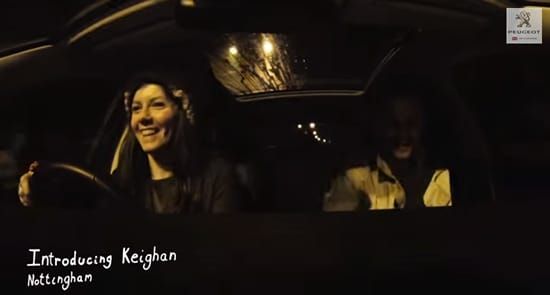 新車試乘還不夠，Peugeot汽車讓你感受每天開著Peugeot的生活。讓民眾感受Peugeot的新車就是可以如此的無違和的融入每天生活之中，在儀表板上方架設攝影機拍一系列影片，記錄駕駛每一天的生活，以實境秀的方式吸引觀眾注意，也展現親民的一面