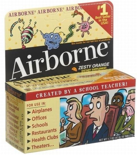 好厲害的成藥包裝行銷：美國Airborne案例（舊文分享）