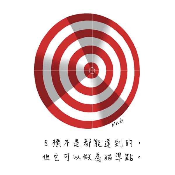 設定目標，就去做吧。