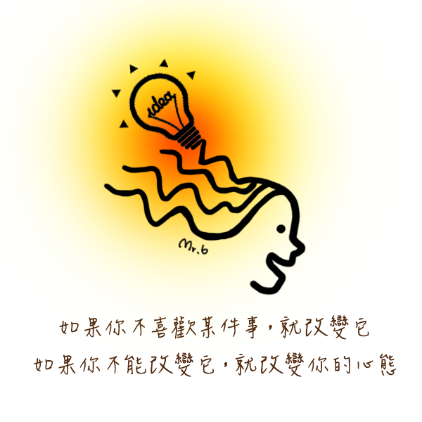 心態決定看待事物的一切。