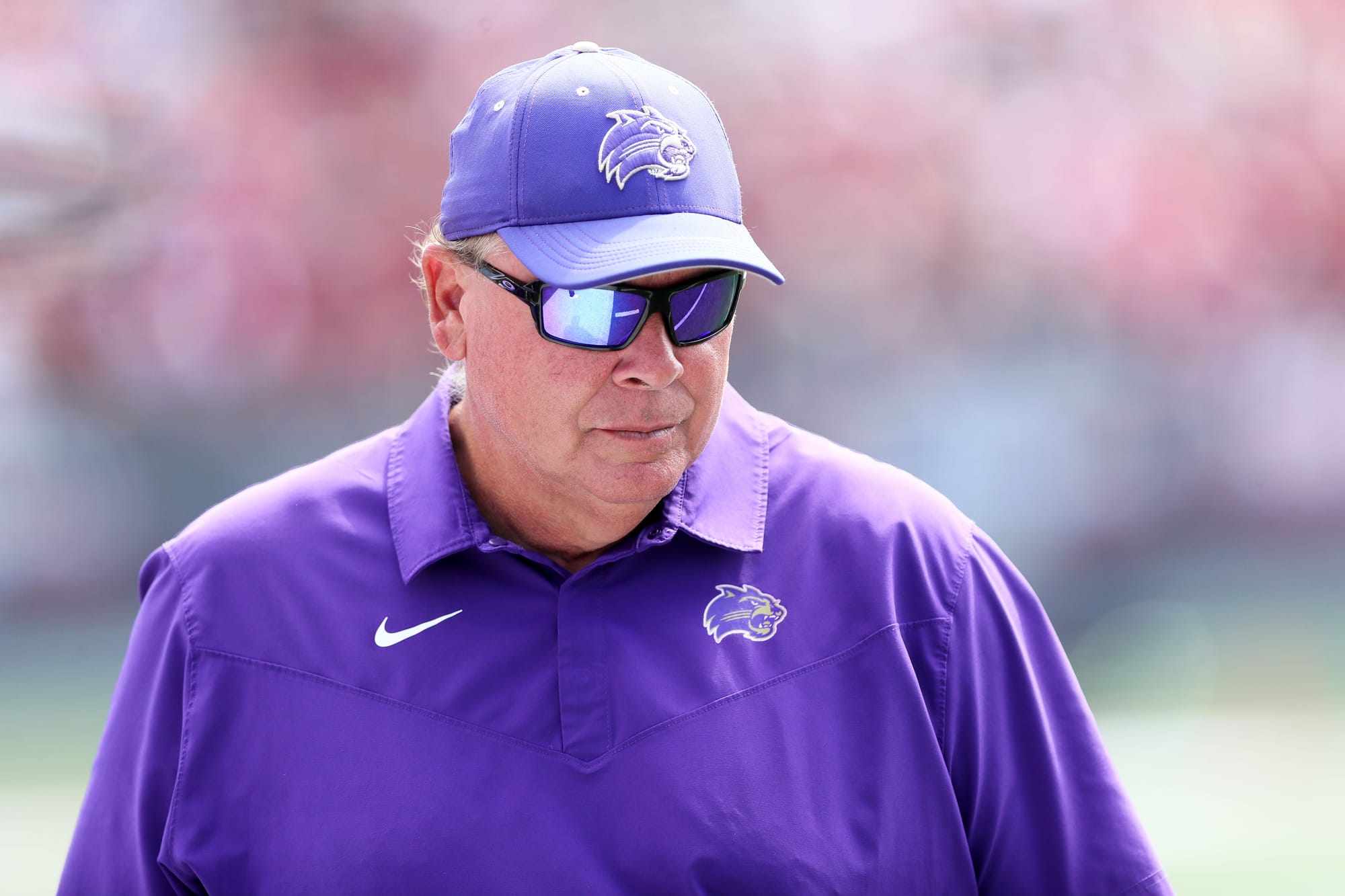 Sep 2, 2023; Little Rock, Arkansas, USA; Western Carolina Catamounts head coach Kerwin Bell during the fourth quarter against the Arkansas Razorbacks at War Memorial Stadium. Arkansas won 56-13.