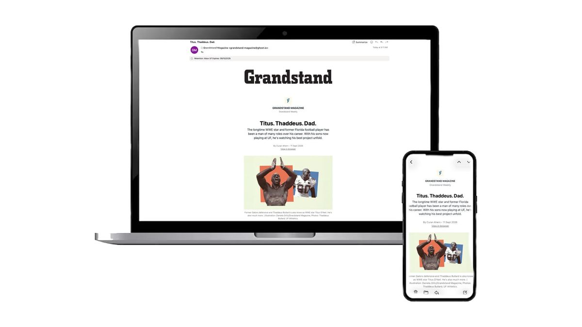 Get The Grandstand Newsletter