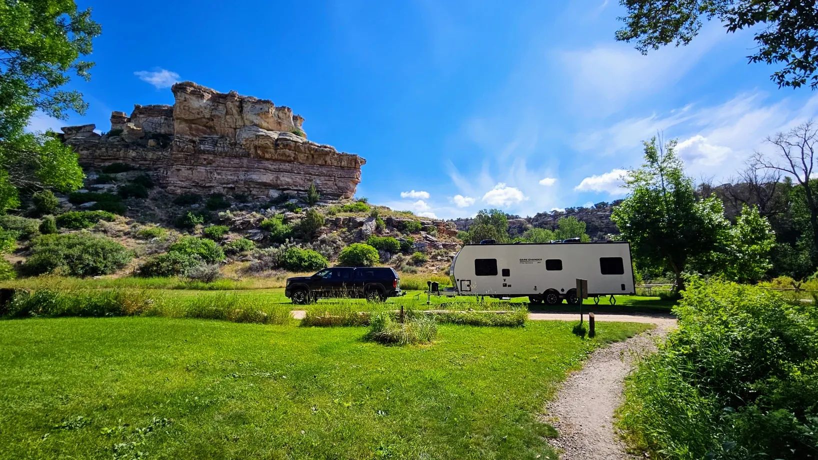 We camped at a 10,000-year-old archaeological site