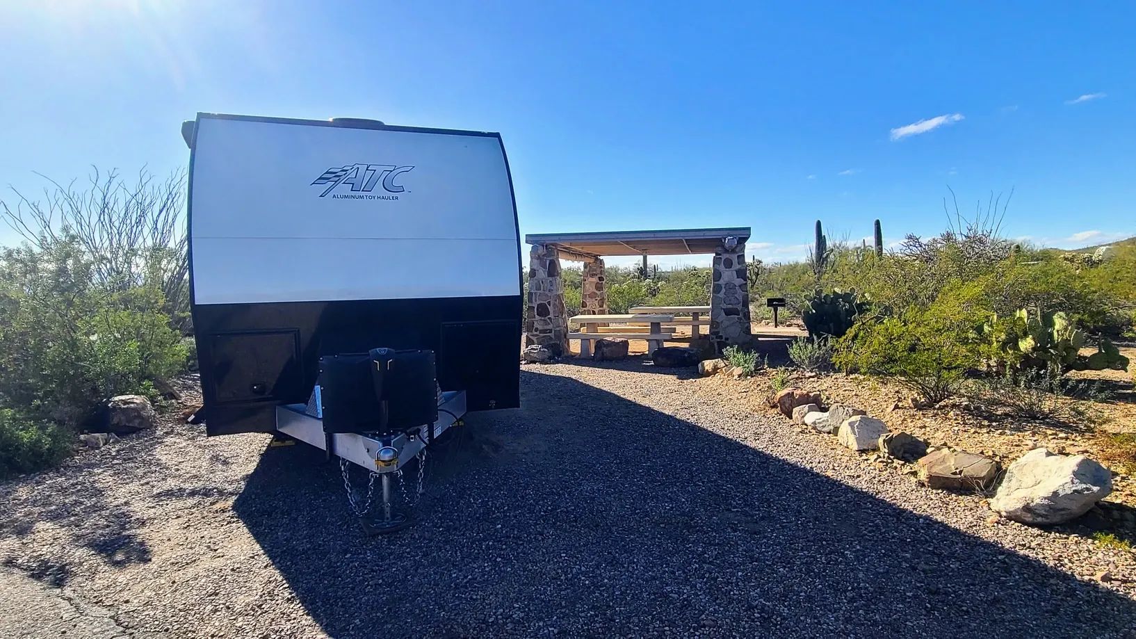Live among the saguaros at this Pima county campground