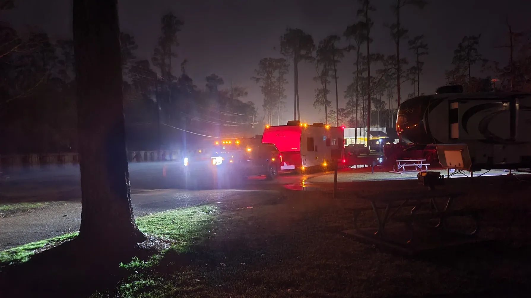 Evacuated from our campground!