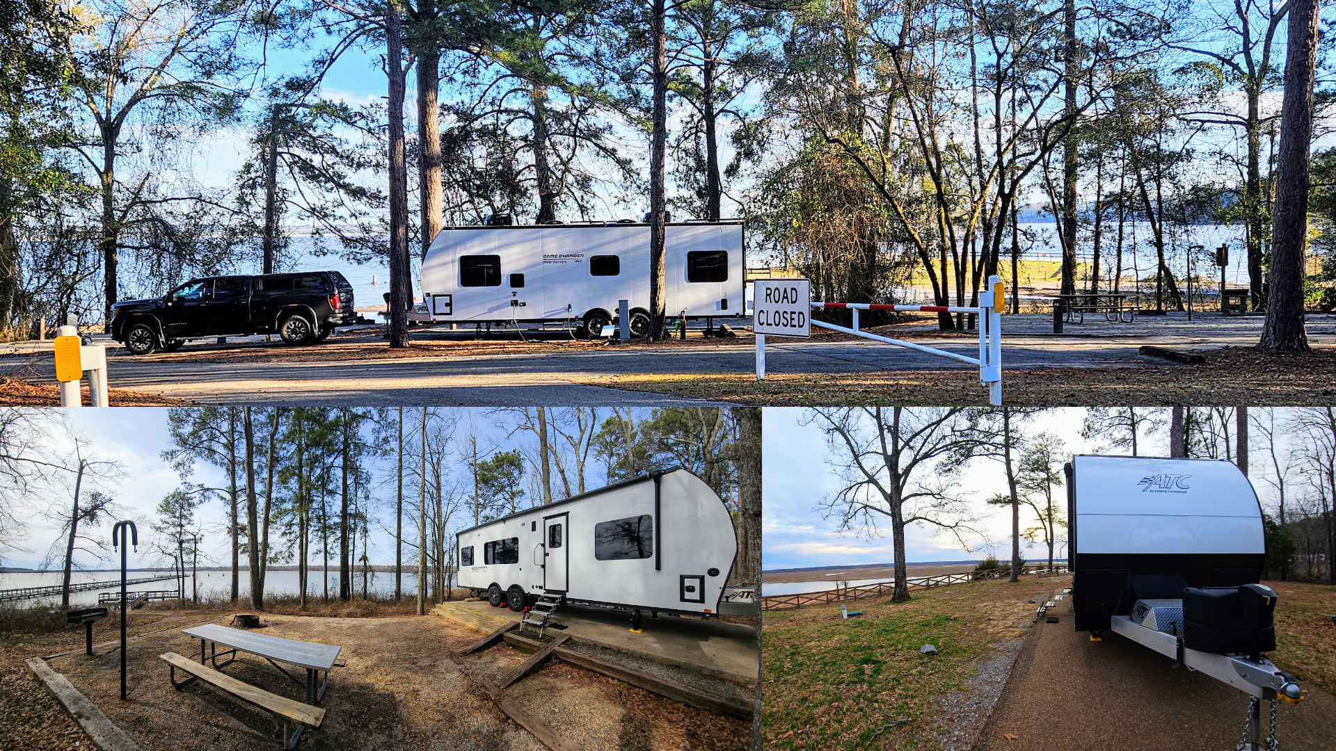 Three COE campgrounds, one Goldilocks Principle