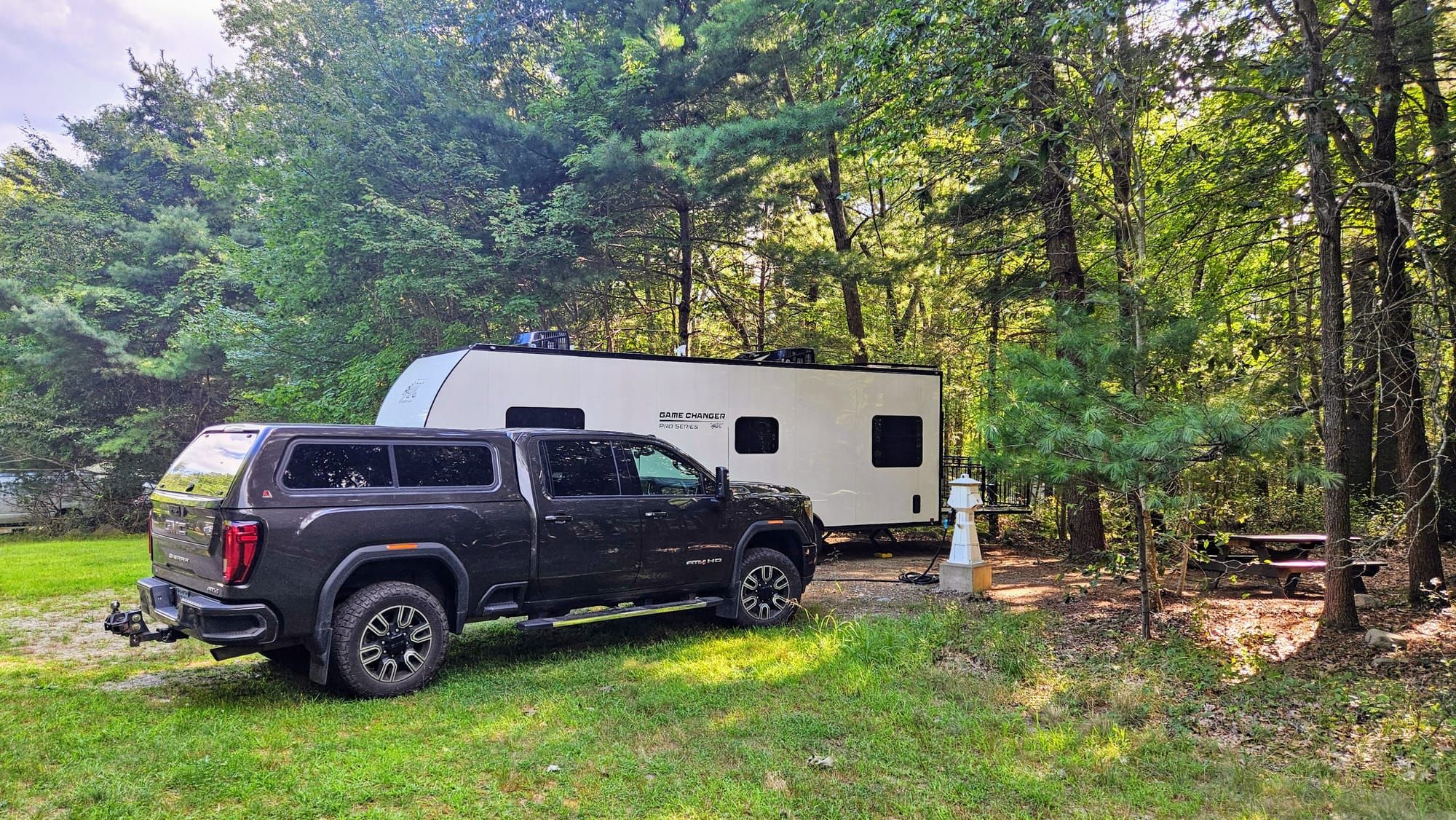 Why we chose a state park instead of our home-base when we were back in MA