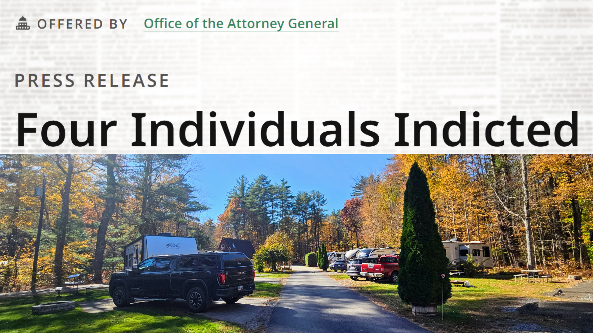 A campground owned by criminals?! New obstacles when finding open campgrounds in the off-season