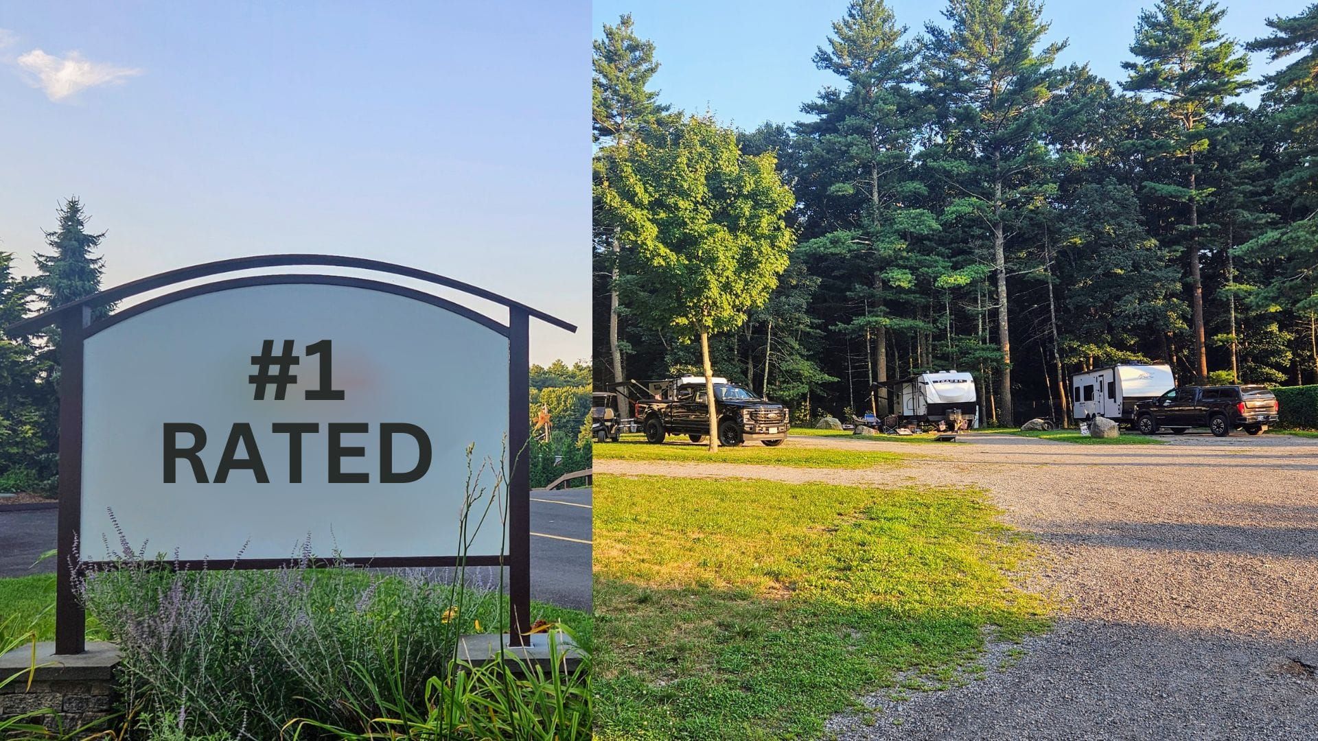 This campground is rated as one of the best in the country, and it's right in our back yard